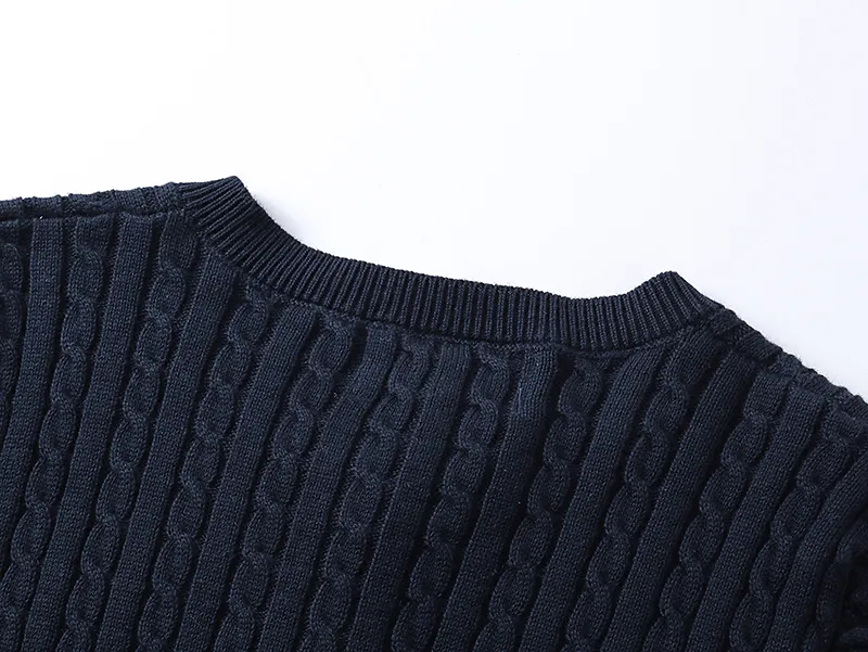 Style number: 2501 P200 Polo Ralph Lauren sweater Pony embroidered cable style single-breasted long-sleeved knit Color: White Pink Black Navy Gray Size: S (90-100) m (110-120) L (130-140) xL (150-160)